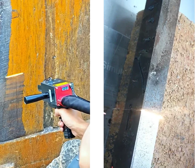 Nasza firma świadczy usługi czyszczenia laserowego